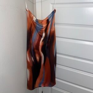 Tie dye tube body con dress